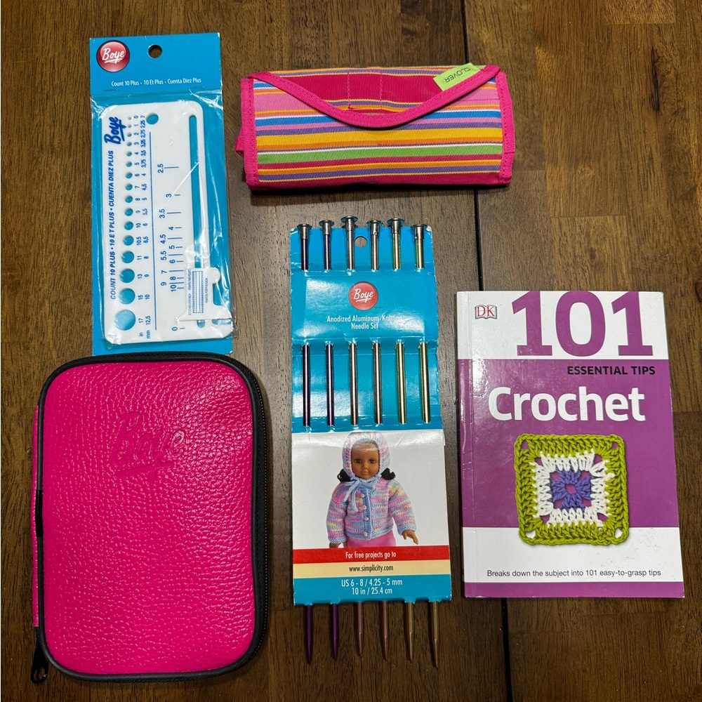 Crochet and Knitting tools